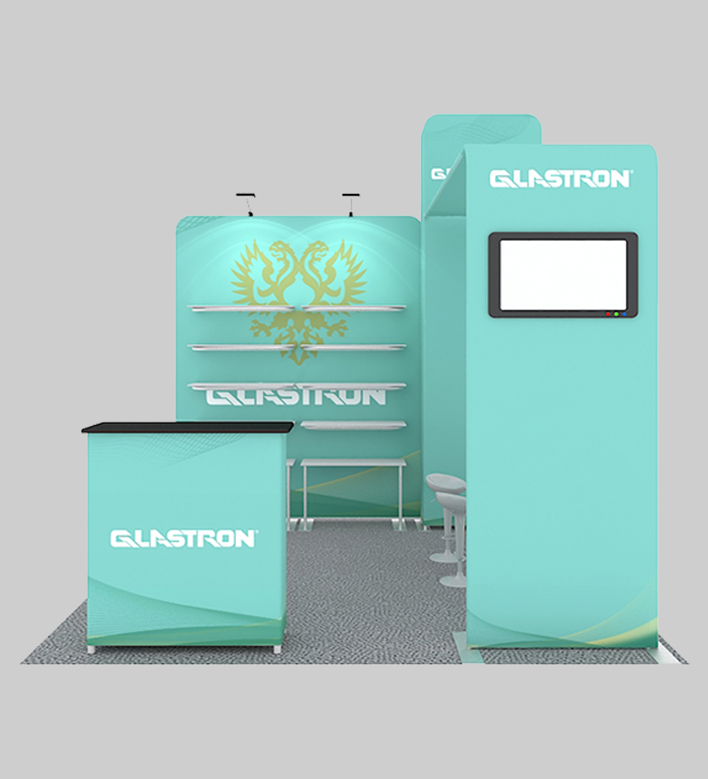 10X10' TENSION FABRIC BOOTH  - Model 3