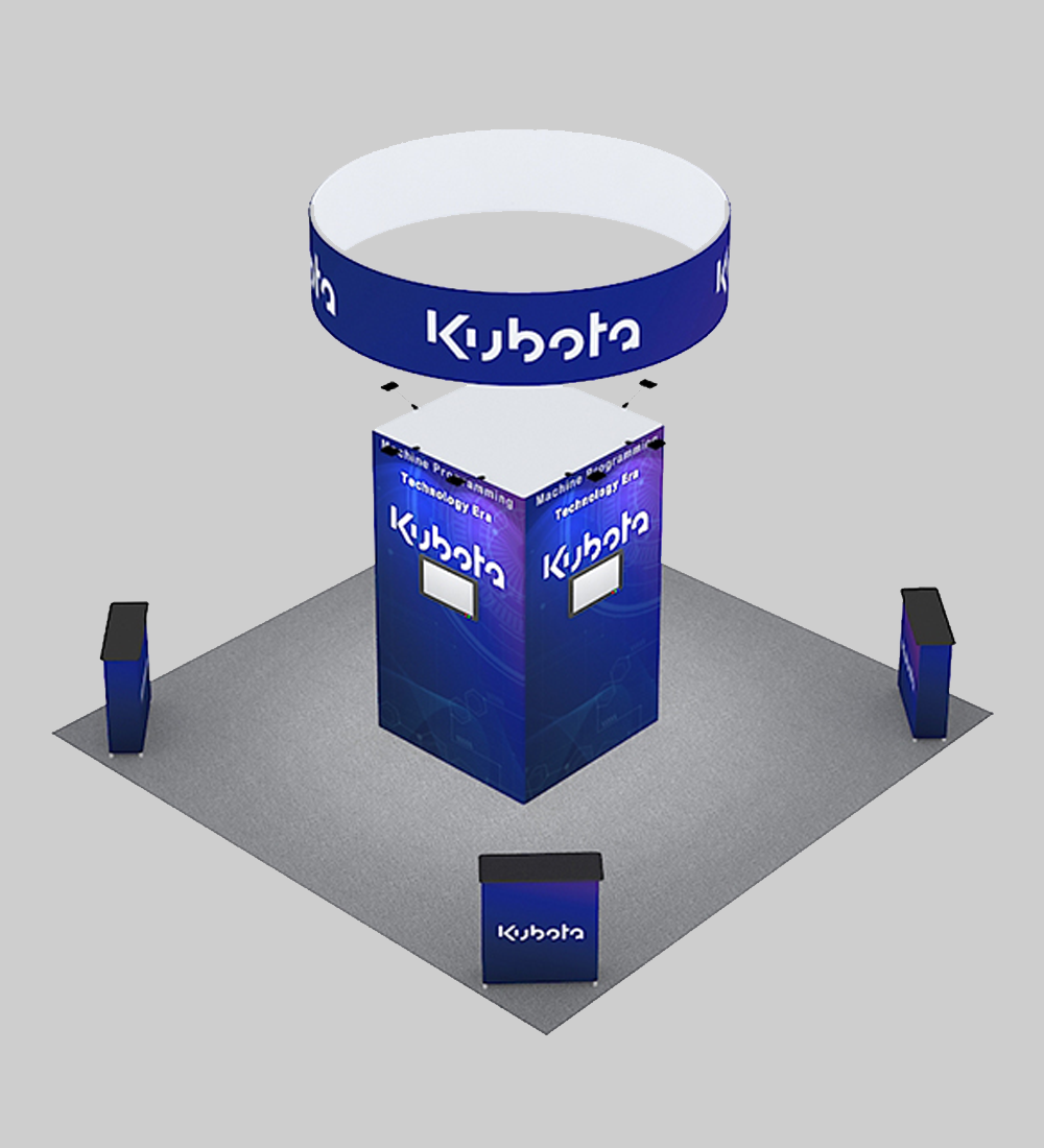 20X20' TENSION FABRIC BOOTH  - Model 10