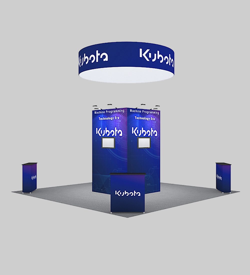 20X20' TENSION FABRIC BOOTH  - Model 10